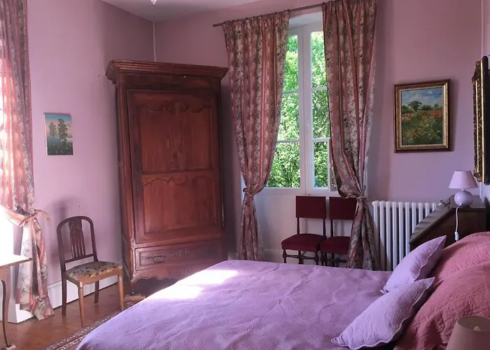 펜션 La Coutaudie 19 Couchages Lacropte